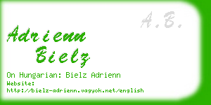 adrienn bielz business card